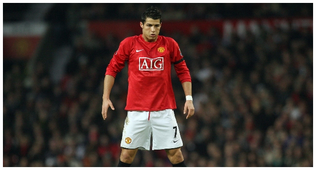 old manchester united jersey ronaldo