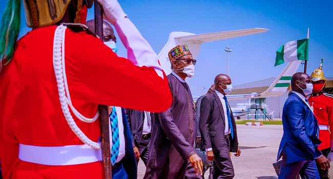 Buhari Returns To Abuja After Three-Day Trip To Ethiopia thumbnail
