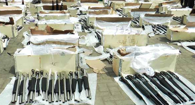 Three Smugglers Bag 16-Year Jail Term For Importing 661 Pump Action Rifles – Channels Television