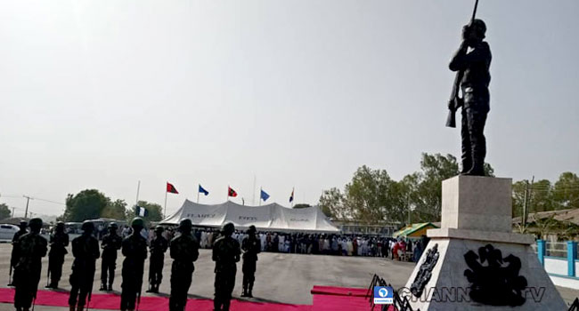 Armed forces remembrance day parade