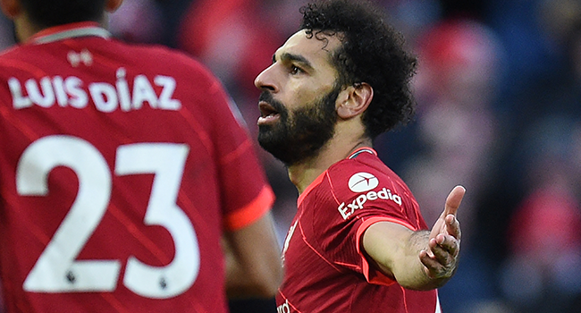 Mohamed Salah 'proud' after scoring his 150th Liverpool goal in Norwich win