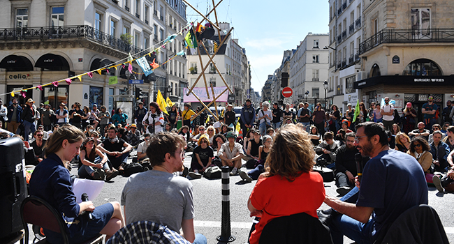 Climate Activists Disrupt Traffic In London, Paris • Channels Television