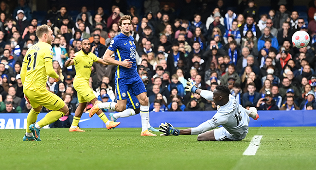 Chelsea 1-4 Brentford: Christian Eriksen scores as Bees seal