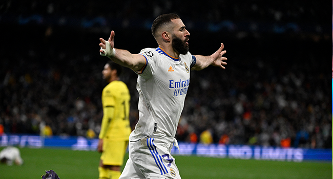 Benzema activates beast mode in Champions League knockout ties: Four goals  in three games