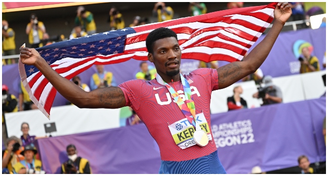 Fred Kerley Wins World 100m Gold In US Clean Sweep – Channels Television