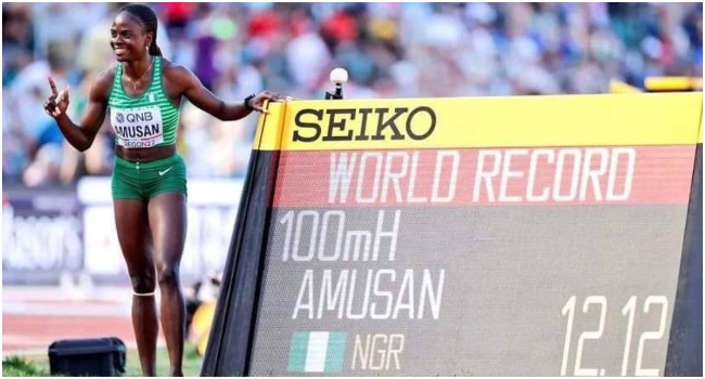 World Athletics Ratifies Tobi Amusan's 100m Hurdles Record – Channels  Television