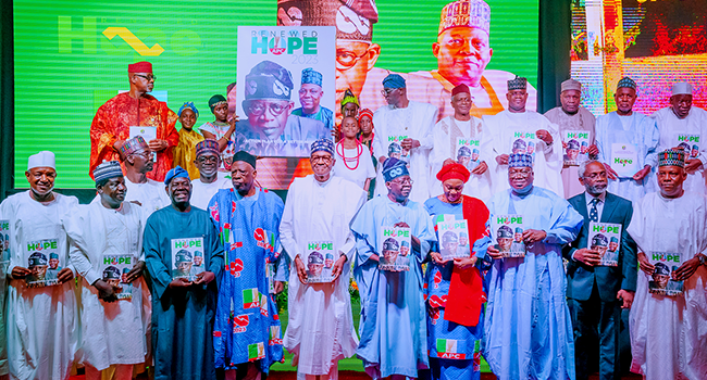 Speaking at the inauguration, President Buhari said electing Tinubu would consolidate the achievements of his administration.  ''It would be disastrous to allow a situation that will lead to the reversal of the progress our country has made," the President said, as quoted in a statement signed by his spokesperson Femi Adesina.  "Let me add that I joyfully accept the position of the chairman of the campaign council we are unveiling today.  ''Our candidate, Asiwaju Bola Tinubu is too well known for his capacity and can-do spirit. He stands tall in his track records as a democrat, a champion of the rule of law, a man at home in every part of our country, and a truly visionary leader. All you need to do is think of Lagos in 1999 and 2022!  ''I, therefore, want to assure all party members and supporters of our government that I will be at the forefront of this campaign.  ''This election is even more important than the election of 2015 that brought us into power. The cost of losing the gains our country has made is much more than the need to stop the haemorrhage that led to our coming together nearly nine years ago.  ''I want to charge every member to put in all their efforts during the next four and half months of campaign to ensure we record a resounding victory in all our elections nationwide. The future of this country is safer in our hands."  Highlighting the achievements of the APC-led administration, President Buhari noted that under his watch, Nigeria’s security personnel are better equipped and motivated.  He added that the exploits of the Nigerian Armed Forces in the battlefield have led to massive and successive operational successes in the quest to secure the country and provide adequate protection for lives and property of all citizens.  ''The efforts of our men and women in the armed forces over the last years are beginning to yield positive outcomes. We are gradually taking back our country from foreign-inspired bandits, kidnappers, and terrorists in the northeast and northwest and other parts of our country.  ''We are equally combating separatists, oil thieves and bandits in the southeast and south-south of the country.  ''Our administration remains committed to progressively eliminating all flashpoints of insecurity nationwide. We would triumph over the enemies of our country; in whatever forms and shapes they appear.''  President Buhari also scored his administration high on infrastructure, saying ''our commitment to stimulate our nation’s economy through massive infrastructural development has not been misplaced.''  ''We are already seeing the unprecedented infrastructure across the country. The real impacts of our efforts will be felt more as the various projects are completed and put to use in the coming days.''
