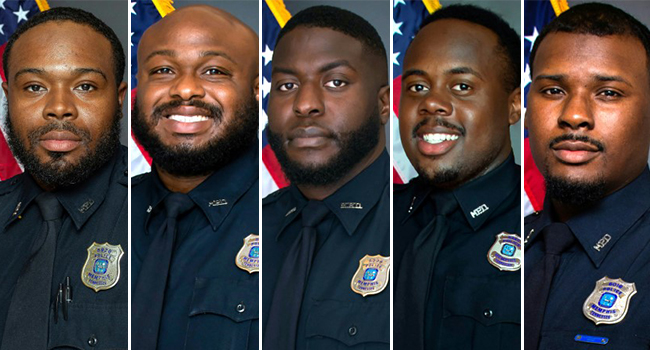 Five US Police Officers Charged With Beating Black Man To Death ...