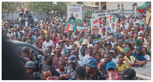 Don't Let Them Cheat Us', 94-Year-Old Adebanjo Joins Obi's Campaign In  Abeokuta – Channels Television