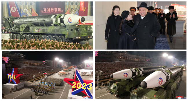 North Korea Unveils ‘Record’ Number Of ICBMs At Military Parade ...