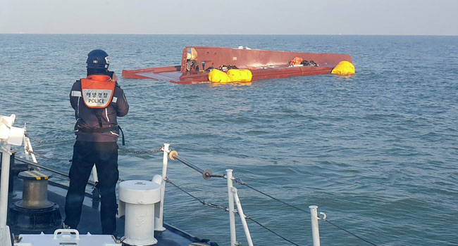 Nine Missing After Fishing Boat Capsizes In South Korea – Channels ...