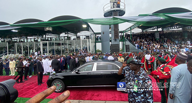 LIVE UPDATES: Tinubu Sworn In, Receives Congratulatory Messages From ...