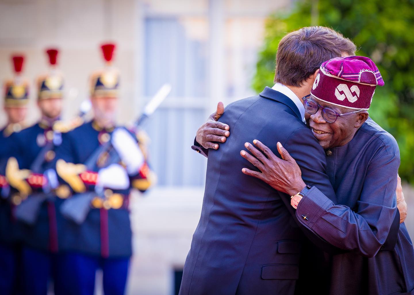 PHOTOS: Tinubu Relishes Time In France As He Meets Macron, Other State ...