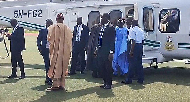 UPDATED: President Tinubu Visits Ogun State With Ribadu, Others ...