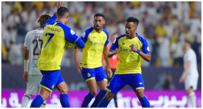 Bleacher Report Football - Al-Nassr win the Arab Club Champions Cup 🏆  Ronaldo's first trophy with the club 😏