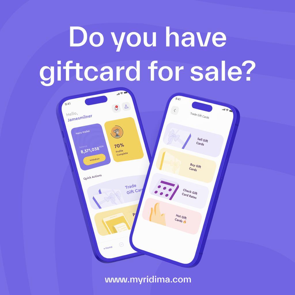 GiftCardsToNaira: Sell GiftCards For Naira Cedis for Android - Download