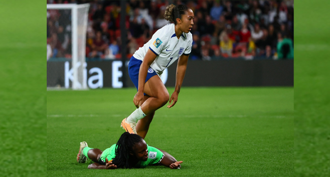 England's Lauren James Banned Two Games For Stamping On Nigeria's Alozie •  Channels Television