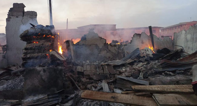 Goods Worth Millions Lost In Ladipo Plank Market Fire • Channels Television