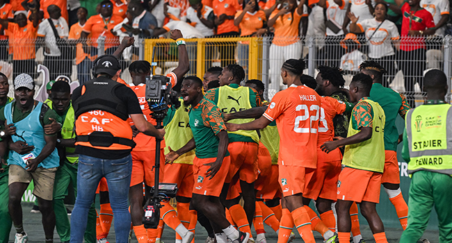 Resilient Nine-Man Ivory Coast Beat Mali, Reach AFCON Semi-Finals •  Channels Television