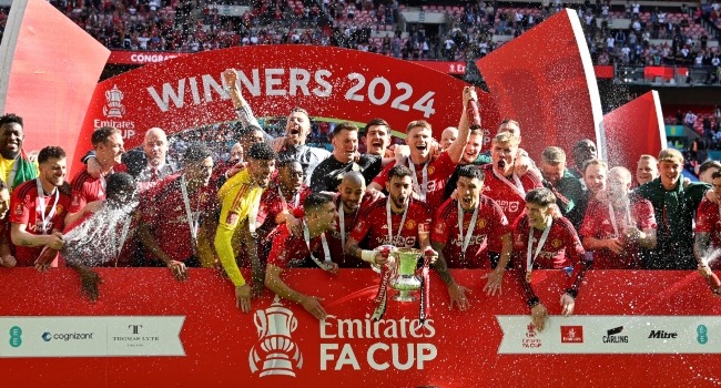 Manchester United Stun Manchester City 2-1 To Win FA Cup • Channels  Television