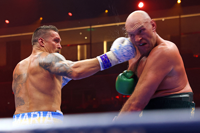 Usyk Beats Fury