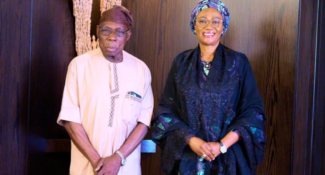 Obasanjo and Remi Tinubu
