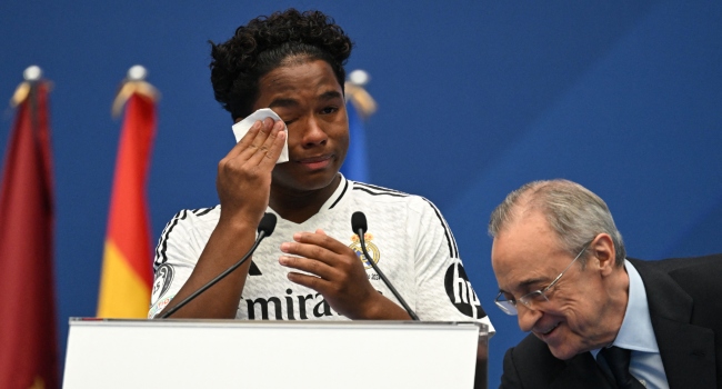 Real Madrid Unveil Tearful Brazil Teenager Endrick • Channels Television