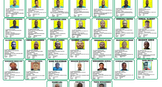 NCoS Releases More Pictures, Names of Suleja Escapees