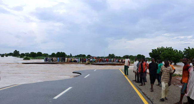 Flood Cuts Off Kano-Maiduguri Highway, Gov Mohammed Seeks FG's Intervention • Channels Television