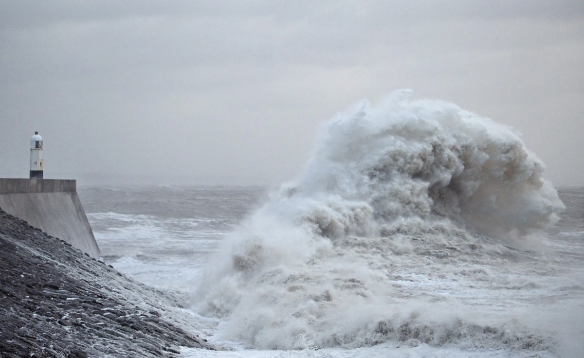 Power cuts, train cancellations as Storm Darragh batters UK